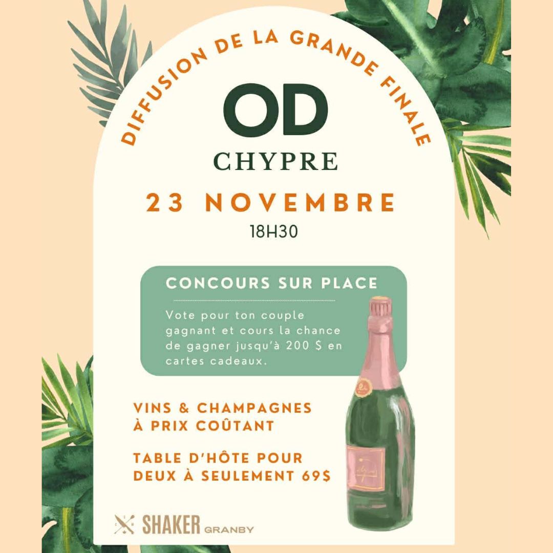 Finale OD Chypre | Shaker