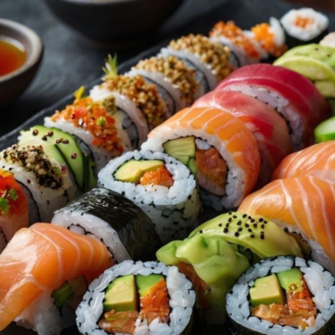 Confection de sushis maison