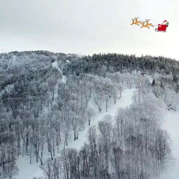Le temps des fêtes à la montagne